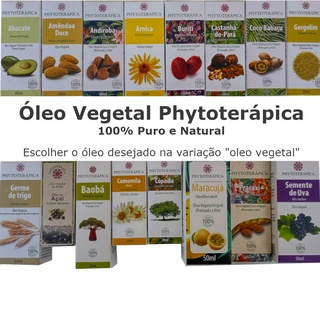 Oleo Vegetal Phytoterapica 100% Natural