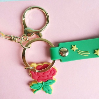HANSHANG Silicone Rubber Car Purse Key Chains Backpack Keyring The Little Prince Doll Keychain/Multicolor (7)