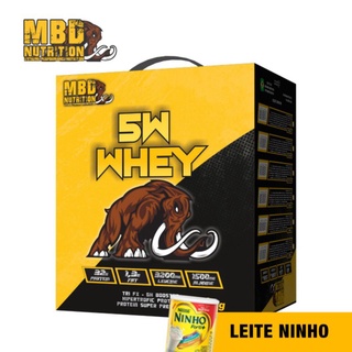 Whey Protein MBD Nutrition 1kg (Proteína CONCENTRADA E ISOLADA)