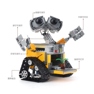 Robô Mobilização Warri Robot Is Compatível Com Lego/Brinquedo De Blocos De Construção (3)