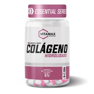 Colágeno 120Cps Hidrolisado C/Betacaroteno Vitamax Nutrition