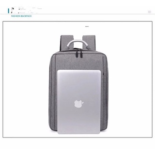 Mochila de notebook Macbook usb para carregamento para negócios unissex Grande (6)