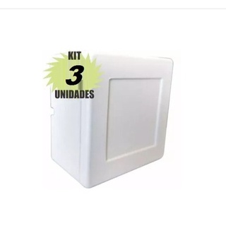 Kit 3 Caixa Proteção Organizadora Proteção Conectores Cftv
