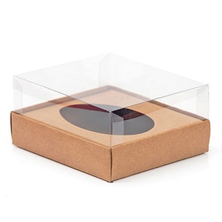 Caixa Ovo de Colher - Meio Ovo de 350g - 20,5cm x 17cm x 6,5cm - Kraft - 5 unidades (1)