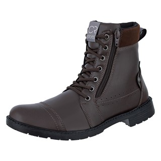 Coturno Masculino Bota Casual Ziper Lateral Crshoes 9019