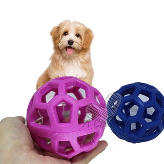 Brinquedo Cachorro Caes Bola Interativa Porta Petisco Anti Stress Divertida Relaxante 7,5 / 8 cm