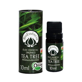 Óleo Essencial de Melaleuca Tea Tree Organico BioEssencia Puro e Natural 10ml