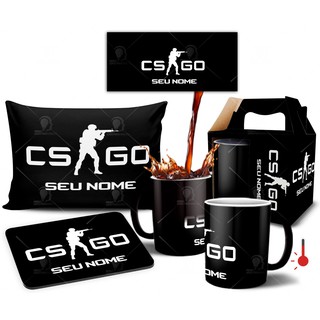 Caneca Mágica + Kit personalizado CSGO Counter Strike