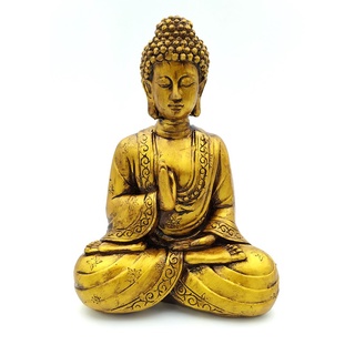 Estátua Buda Meditando (16cm) Budismo, Buddha