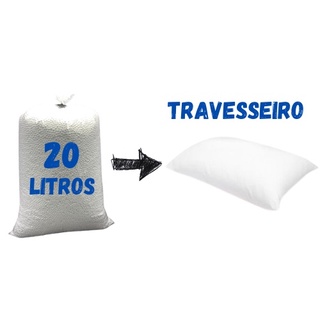Isopor Pérola Bolinhas de Isopor para Artesanatos Enchimento Puff Almofada Travesseiro 20 Litros (3)