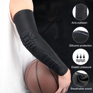 Breathable Sports Basketball Elbow Protector Arm Sleeve Armband Elbow Support Cycling Sport Elbow Pad Brace Protector (2)