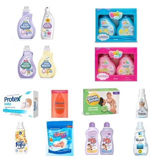 Produtos para Bebês: Vida Macia, Comfort, Downy, Baby Soft, etc