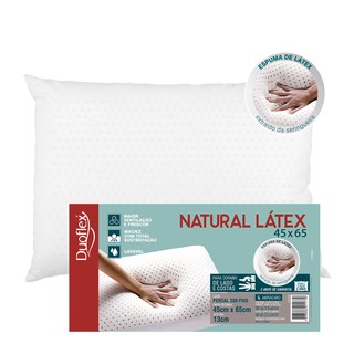 Travesseiro Ortopédico Antialérgico Duoflex Natural Látex 13cm Anti ácaro (1)