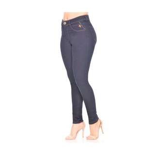 Calça Jeans Feminina Plus Size Com Lycra - Blue 3 Denim 3209