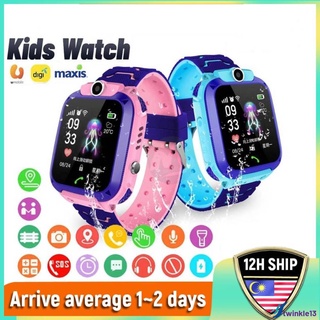 Q12 Relógio De Celular Infantil Com Tela Touch À Prova D 'Água / Sos / Gps / Anti Perda Com Suporte Para Crianças / Celular twinkle13