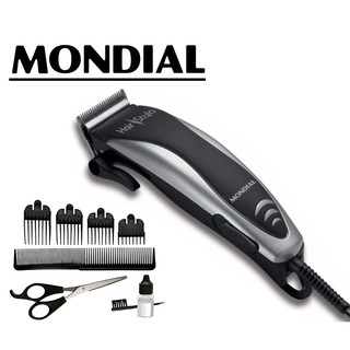 Maquina de cortar cabelo e barba com regulador Mondial