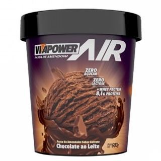Pasta de Amendoim AIR (600g) - Vita Power - Sorvete de Chocolate ao Leite