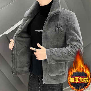 jaqueta de couro masculina jaqueta de lapela curta