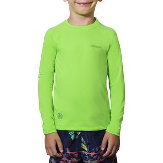 Camiseta Proteção Solar Uv 50+ Manga Longa Infantil- Cottoon dri fit piscina páscoa praia camping menina menino protetor solar tecido gelado juvenil fps ciclismo repelente pesca (5)