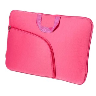 Capa Luva Case Pasta P/ Notebook 15,6 Com Bolso Externo Rosa