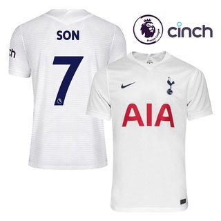21-22 Nova Temporada Da Premier League Tottenham Home Camiseta White Sun Xingmin Camisa De Futebol Camisa De Futebol Tottenham Home