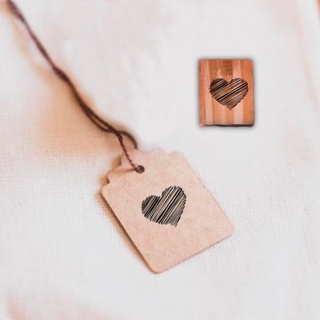 mini carimbo decorativo coração para embalagens sacolas caixas presentes vendas envio scrapbook