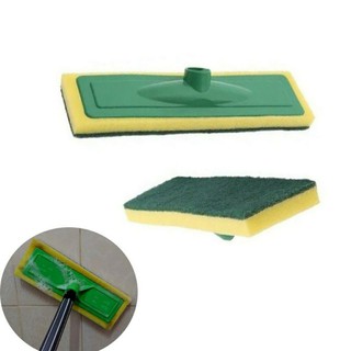 Kit 2 Esfregão Lava Piso Azulejo Esponja Limpeza Faxina Prático