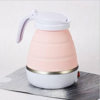 Portable Water Kettle Travel Home Small Collapsible Silicone Water Kettle (8)