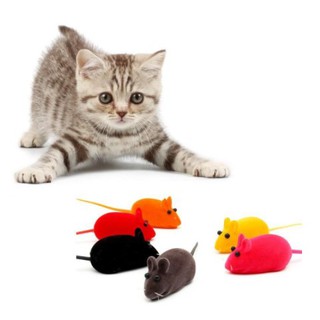 1 KIT com 3 pequenos ratos para gato brinquedo