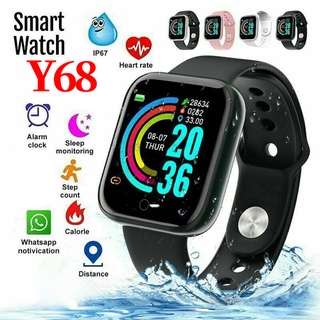 Relógio inteligente à prova d'água com rastreador de frequência cardíaca adequado para iOS e Android