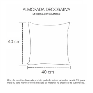 Capa 40x40 cm Para Almofada em Microfibra em 2 cores Para Sublimação Com Zíper SEM ENCHIMENTO (5)