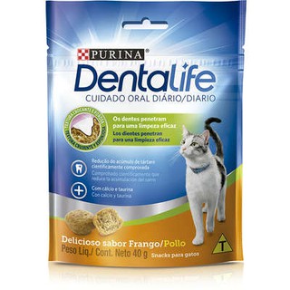 Petisco Nestlé Purina DentaLife para Gatos