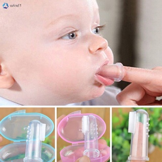 Escova De Dentes De Silicone Para Bebê / Oral / Higiene Bucal / Limpeza De Dentes De Silicone De Grau Alimentar (1)