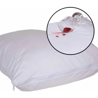 Capa Protetora de Travesseiro Impermeavel ( Fronha Impermeavel ) Com Ziper Para Travesseiro Tamanho 70x50