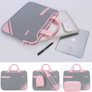 Korean Style Laptop Bag 15.6in Notebook MacBook Briefcase Handbag PC Tablet Protective Case Office Carry Bags (1)