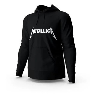 Moletom Blusa De Frio Casaco Blusão Metallica Banda Promoção