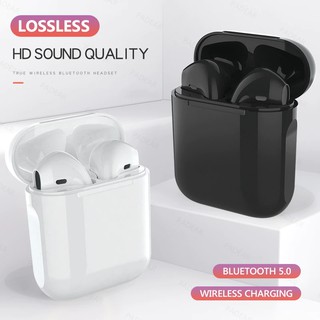 I12 TWS Fone de Ouvido sem fio Inpods i12 Bluetooth 5.0 Cor em Tom Pastel / Headphone / Airpods / Earbuds