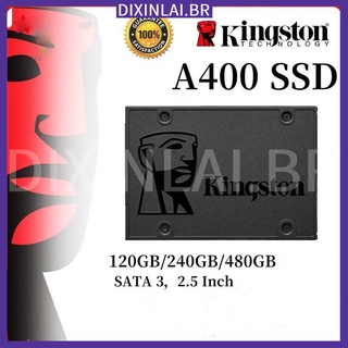 [Kingston SSD] 120 gb Kingston A400 Ssd Drive De Estado Sólido Sata 3 2.5 Polegadas Disko Resistente Para Desktop Laptop-