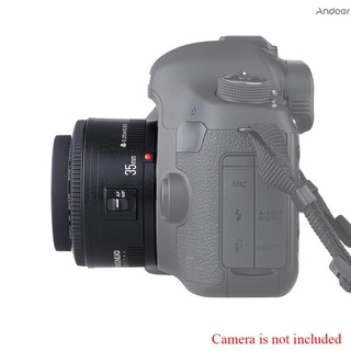 Yongnuo Yn35Mm Lente F2 1: 2 Af / Mf Wideangle Fixo / Prime Lente Foco Automático Para Canon Ef Mount Eos Camera (5)