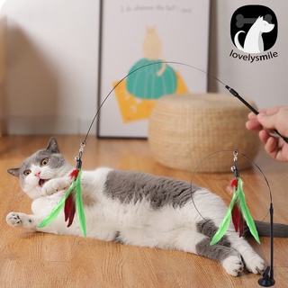 (LS) Varinha De Gatos De Brinquedo Para Estimação Tenacidade/Provocação/Com Ventosa (4)