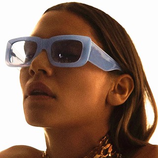 Novos óculos de sol modernos da moda masculinos e femininos tendência caixa quadrada óculos de personalidade de grande armação UV400