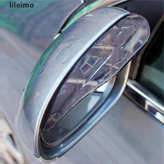 (Lileimo) 1 Par Protetor Lateral Preto Para Espelho Retrovisor De Carro / Chuva / Chuva / Sobrancelha (Lileimo) (1)