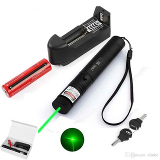 Caneta Laser Pointer Ultra Forte Verde Alcance até 50km - Ax