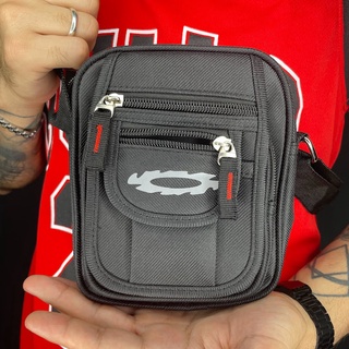 Bolsa Shoulder Bag Oakley Pneu Unissex Multimarcas Refletivo Impermeavel Pochete Bolsa de lado Transversal Tira Colo Fabrica