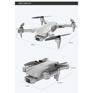 Drone L900 Pro voa a 1500metros câmera 4K GPS retorno automatico (go home).