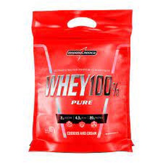 Whey Protein 100% cookPure Integral Médica 907gr Refil COOKIES AND CREAM .
