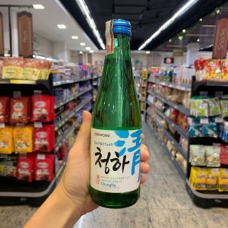 Bebida Coreana Saquê Seco Chung Ha 300ml 13% - Alcoólico