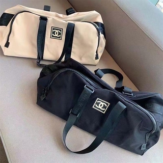 Chanel Travel Bag Outdoor Sports Fitness Large-capacity Handbag Leisure Travel Shopping Multi-function Bag Unisex