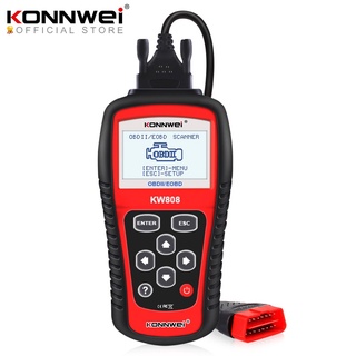 Obd Original Obd Konnwei Kw808 Obd2 Auto Car Automotive Diagnostic Scanner Ferramenta Suporta Pode Leitor De Código De Motor Fualt J1850