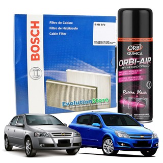 Filtro De Cabine Ar Condicionado Bosch Astra Vectra Gt Gtx + Spray Higienizador